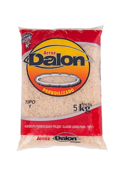 Imagem de Arroz Dalon 5kg Parboilizado