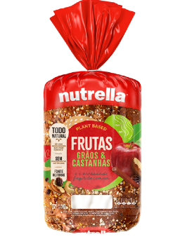 Imagem de Pao Nutrella 450g Supreme Frutas Graos e Castanhas