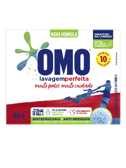Imagem de Sabao Em Po Omo 800g Lavagem Perfeita