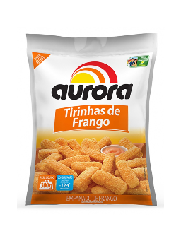 Imagem de Tirinhas Aurora 300g Frango