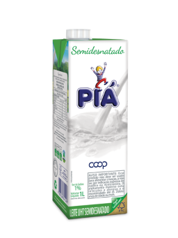 Imagem de Leite Pia 1 Litro Semi Desnatado