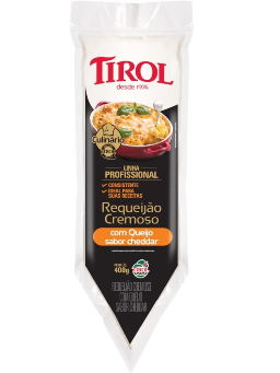 Imagem de Requeijao Tirol 400g Cheddar Bisnaga