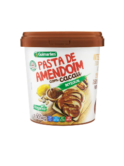 Imagem de Pasta De Amendoim Guimaraes 1,005kg C/ Cacau Integral