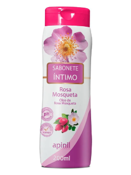 Imagem de SABONETE INTIMO APINIL 200ML ROSA MOSQUETA