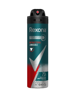 Imagem de Desodorante Rexona 150ml Aerosol Men Antibacterial