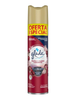 Imagem de ODORIZANTE GLADE 360ML AEROSOL FRUTAS/FLORES
