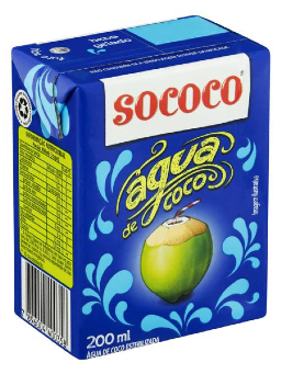 Imagem de AGUA DE COCO SOCOCO 200ML