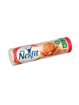 Imagem de Biscoito Nestle 160g Nesfit Morango e Ce