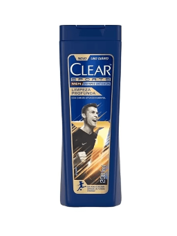 Imagem de Shampoo Clear 200ml Men Limpeza Profunda
