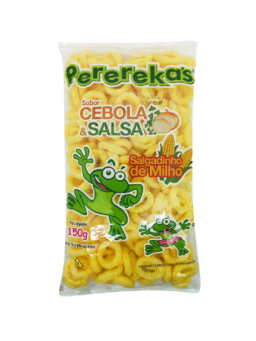 Imagem de SALGADINHO PEREREKAS 150G CEBOLA E SALSA