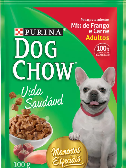 Imagem de Alimento Para Caes Dog Chow 100g Mix Frango