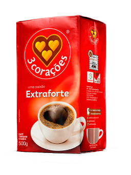 Imagem de Cafe 3 Coracoes 500g Extra Forte Vacuo