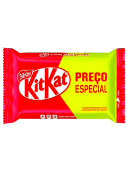 Imagem de CHOCOLATE NESTLE 41,5G KITKAT AO LEITE