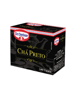 Imagem de Cha Dr.Oetker 18g Preto