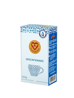 Imagem de CAFE 3 CORACOES 250G DESCAFEINADO ARABIC