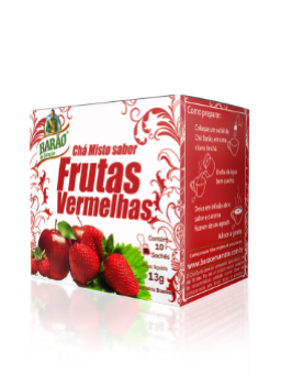 Imagem de Cha Barao 13g Frutas Vermelhas