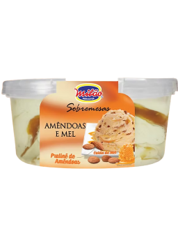 Imagem de SORVETE MILAO 1 LITRO AMENDOAS E MEL