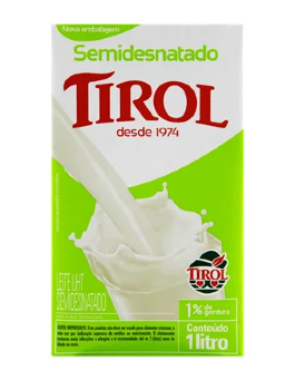 Imagem de Leite Tirol 1 Litro Semi Desnatado