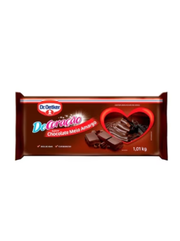 Imagem de Chocolate Dr Oetker 1,01 Kg Meio Amargo
