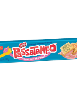 Imagem de Biscoito Recheado Nestle 130g Passatempo Morango