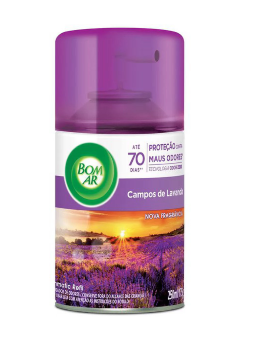 Imagem de Odorizante Bom Ar 250 Ml Freshmatic Refi lavanda