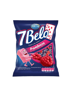 Imagem de BALA 7 BELO ARCOR 500G FRAMBOESA