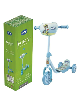 Imagem de PATINETE MOR 3 RODAS INF AZUL