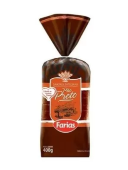 Imagem de PAO DE FORMA FARIAS 400G PRETO