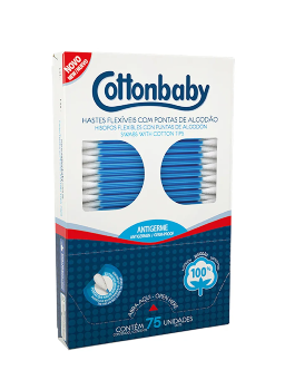 Imagem de Hastes Flexiveis Cottonbaby C/ 75 Tradic