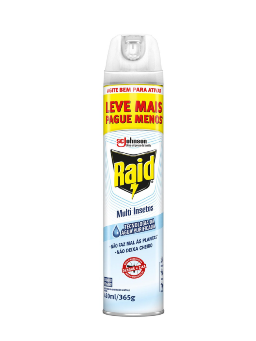 Imagem de INSETICIDA RAID 420ML AQUA PROTEC 