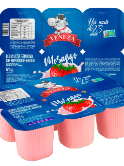 Imagem de BEBIDA LACTEA VENEZA 540G MORANGO