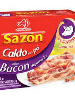 Imagem de Caldo Sazon 37,5g Bacon Defumado