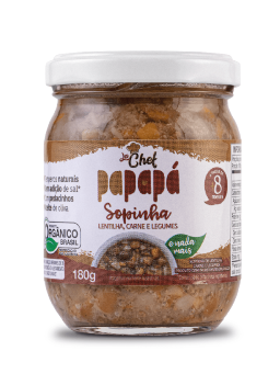 Imagem de SOPINHA PAPAPA 180G LENTILHA,CARNE,LEGUMES