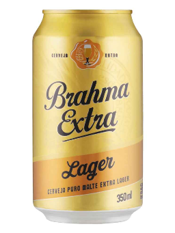 Imagem de CERVEJA BRAHMA 350ML EXTRA LAGER