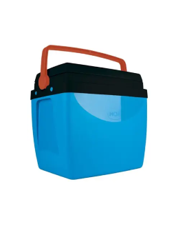 Imagem de CAIXA TERMICA MOR 26L AZUL C/ LARANJA