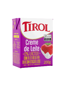 Imagem de Creme De Leite Tirol 200g Zero Lactose