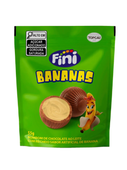 Imagem de CHOCOLATE TOP CAU 55G FINI BANANAS