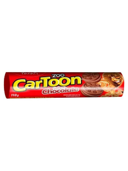 Imagem de BISCOITO RECHEADO CARTOON 110G CHOCOLATE