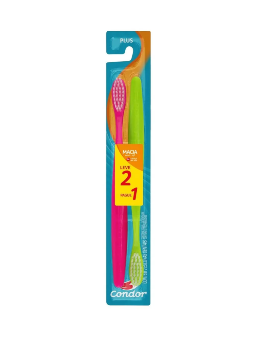 Imagem de ESCOVA DENTAL CONDOR PLUS MACIA LV2 PG1