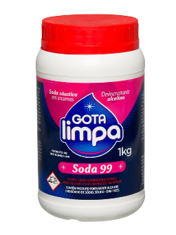 Imagem de SODA CAUSTICA GOTA LIMPA 1 L. ESCAMAS