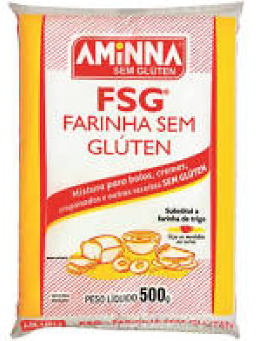 Imagem de Farinha Aminna 500g S/ Gluten