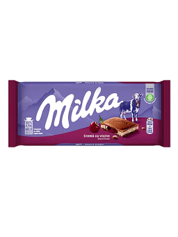 Imagem de Chocolate Milka 100g Cremã Cu Visine