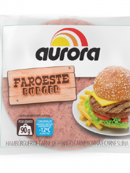 Imagem de Hamburguer Aurora 56 g Frango/bovino