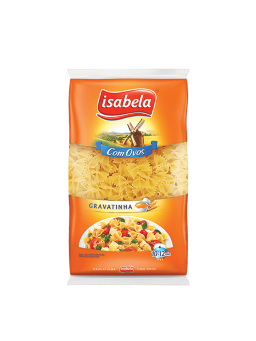 Imagem de Massa Isabela 500g Gravatinha C/Ovos