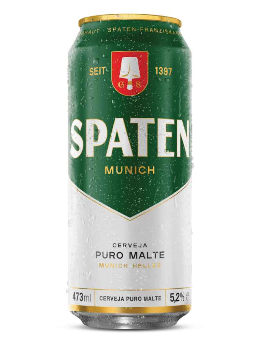 Imagem de CERVEJA SPATEN 473ML 