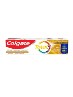 Imagem de CREME DENTAL COLGATE 180G TOTAL 12 ANTI TARTARO