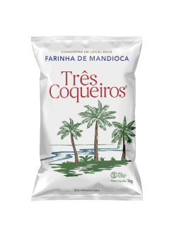 Imagem de Farinha Tres Coqueiros 1kg Mandioca