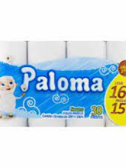 Imagem de Papel Higienico Paloma Fs 30m C/ 16