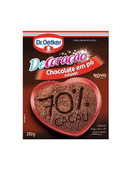 Imagem de Chocolate Em Po 70% Cacau 200g