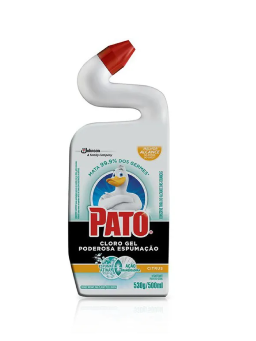 Imagem de DESINFETANTE PATO 500ML CLORO GEL CITRUS